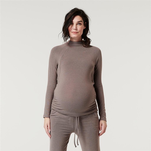 Borstvoedingstop Houston taupe melange 