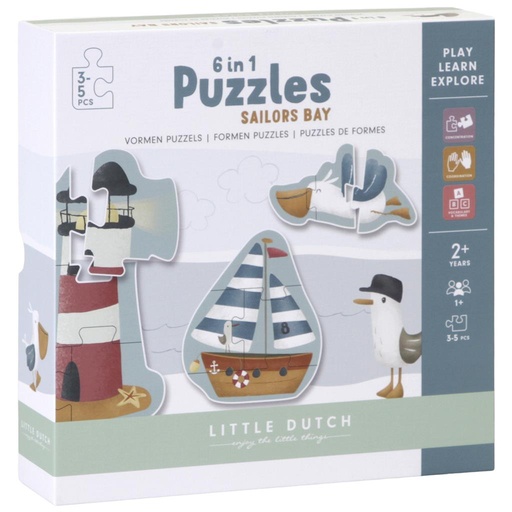 *Puzzle de forme baie des marins