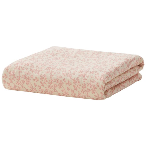 Tissu Tetrad botanique rose brumeux