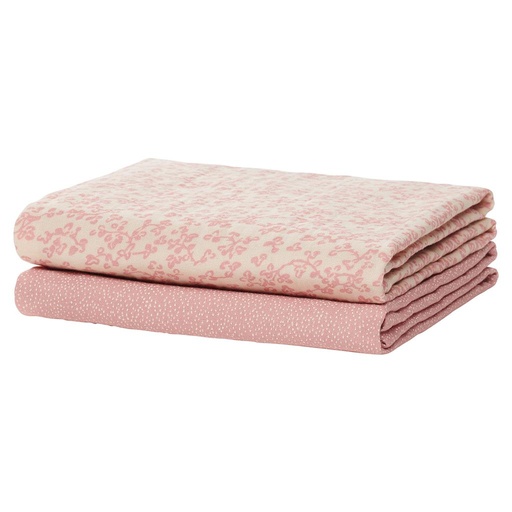 Chiffons Tetrad mixtes (paquet de 2) rose brumeux