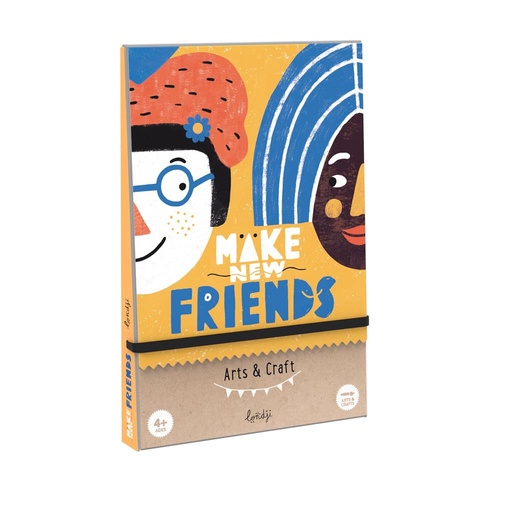 Craft book make new friends  