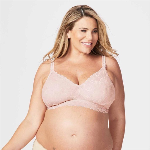 Soutien-gorge d'allaitement Chantilly (E-F) blush