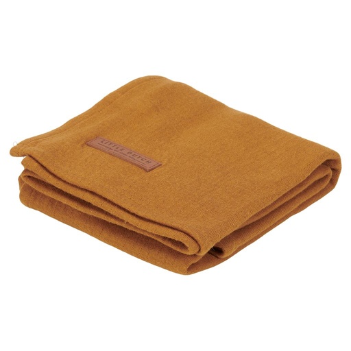 Tetradoek pure (120x120cm) pure ochre spice 120X120