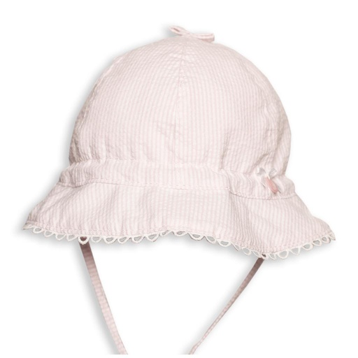 Sun hat white-pink