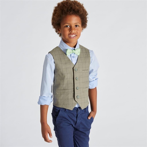 Gilet Bowie army green 