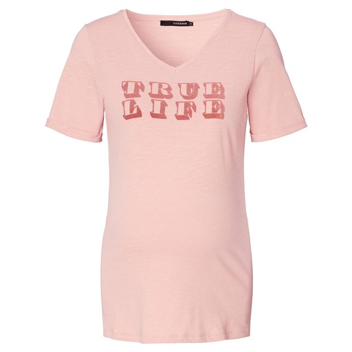 T-shirt true life misty rose 
