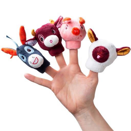 Finger puppets farm  