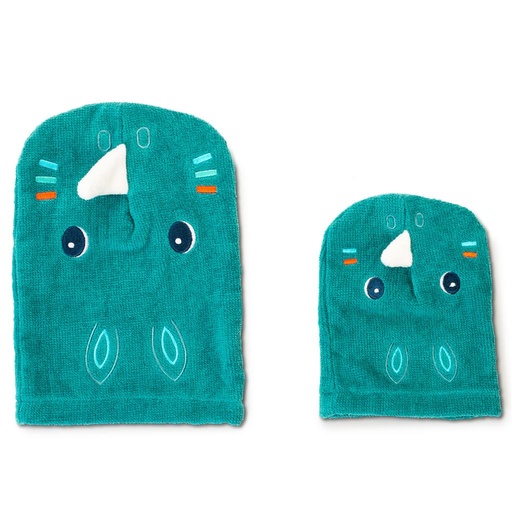 Hand puppet washing gloves set Marius