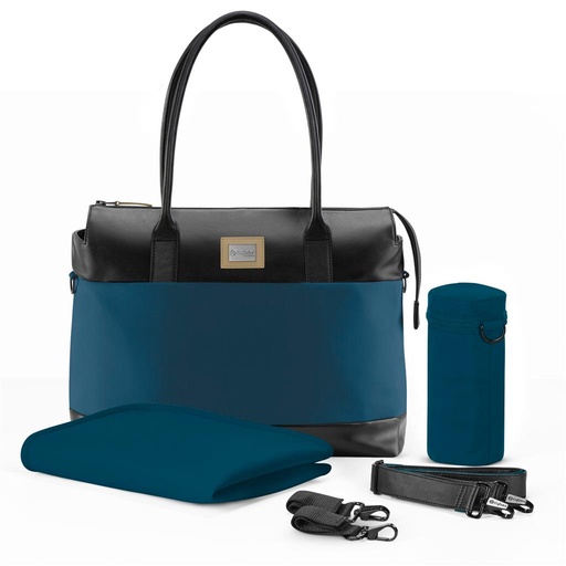 Sac à langer Sac fourre-tout platine mountain blue (turquoise) 