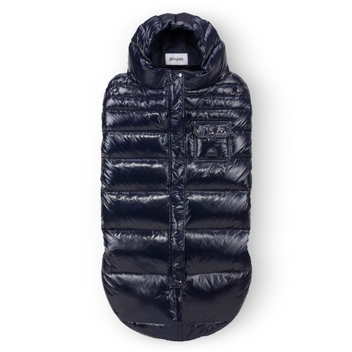 Footmuff platinum (winter) nautical blue (navy blue) 