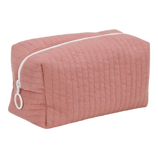 Trousse de toilette rose pur blush