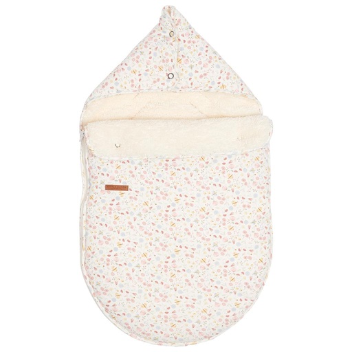 Footmuff maxi-cosi flowers&butterfly pink