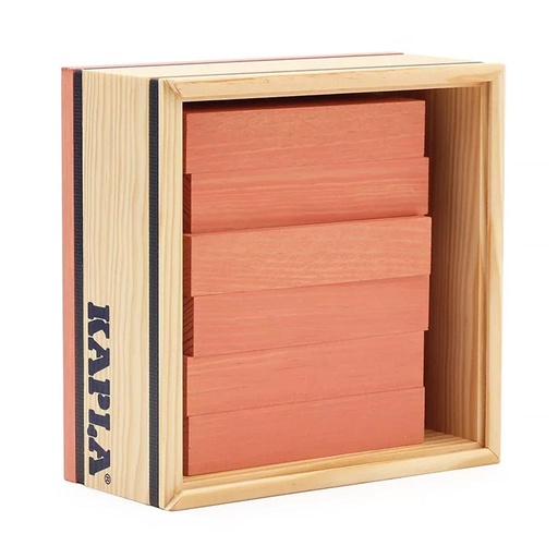 Bouwblokken color (40 stuks) pink