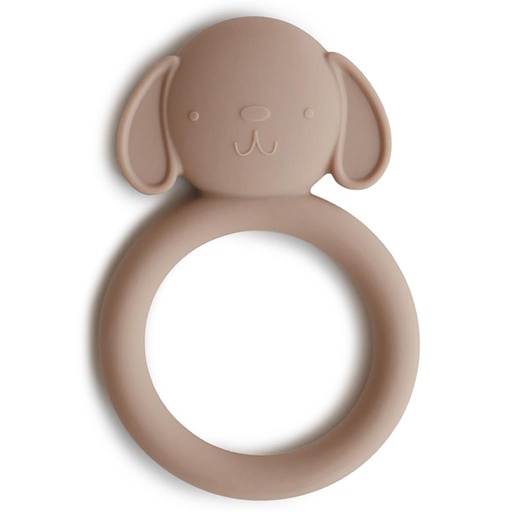 Teething ring dog natural 