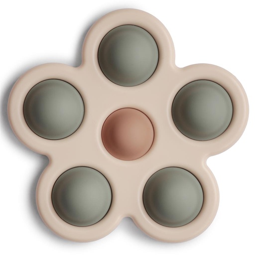 Jouet pop it flower dried thyme - natural - shifting sand 