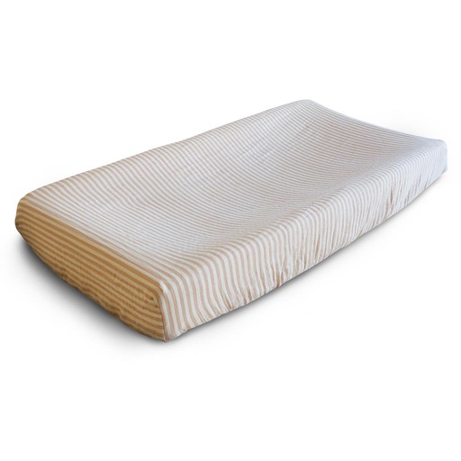 Housse de matelas à langer natural stripes 