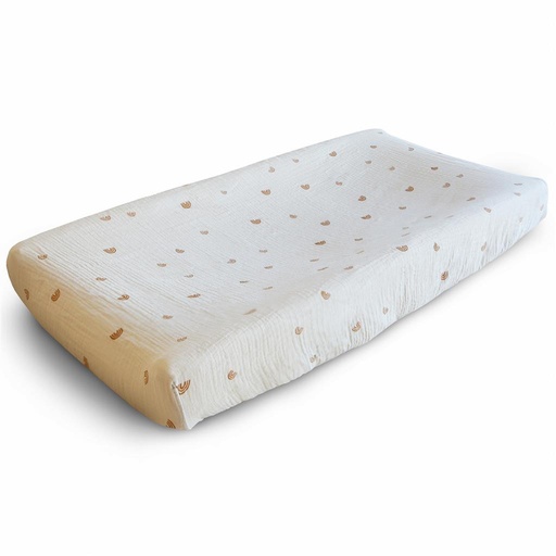 Housse de matelas à langer rainbow 