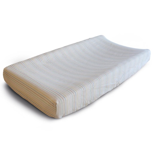Housse de matelas à langer retro stripes 