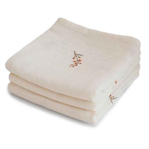 Tetra towel (3 pack) flowers