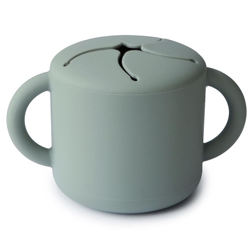 Coupe à goûter en silicone cambridge blue 