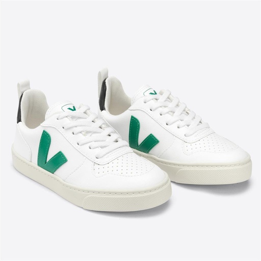 Sneakers white emeraude 