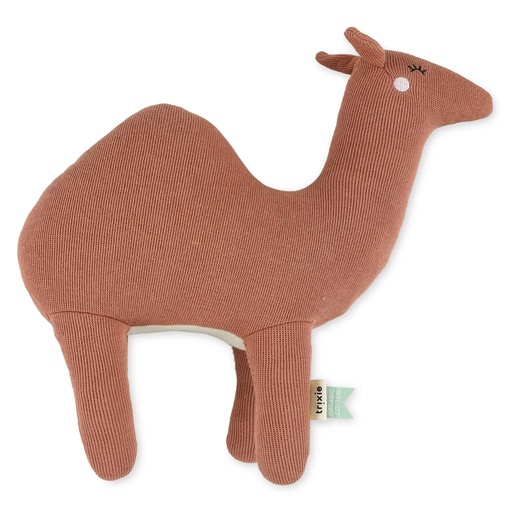 Soft toy knitted camel 