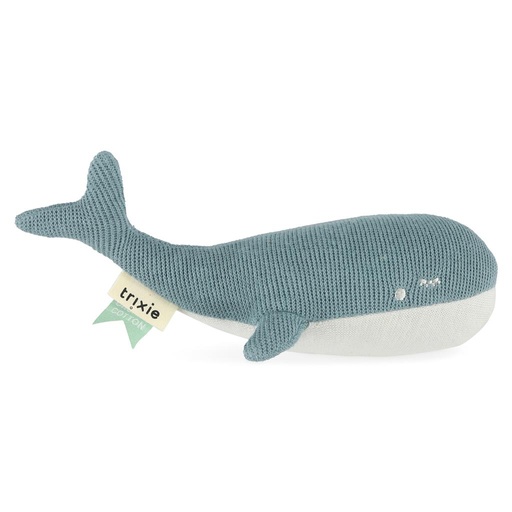 Jouet à pincer tricoté whale 