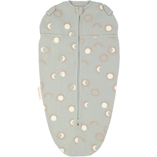 Inbakerslaapzak mini cotton TS (3-6m) eclipse clay 
