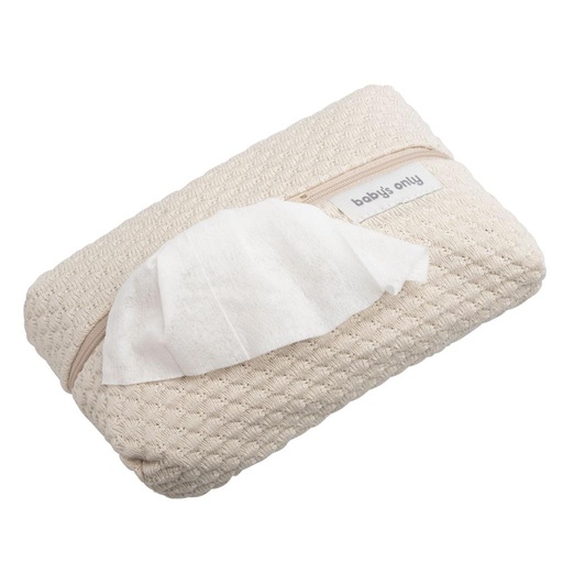 Couvercle pour le ciel des lingettes humides warm linen 