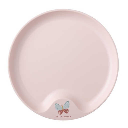 Children's plate mio flowers & butterflies