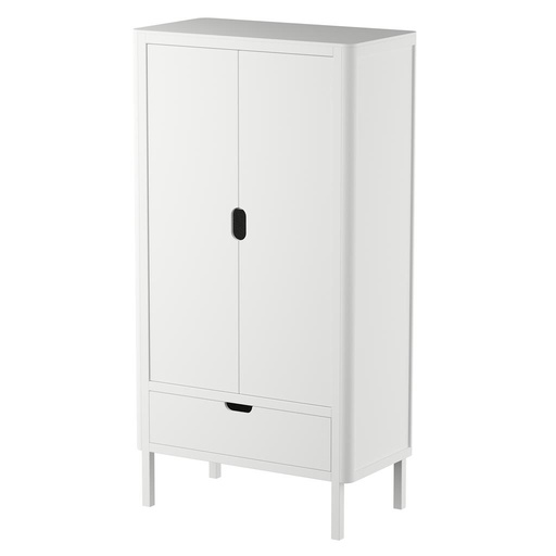 Armoire (2 portes) blanc classique