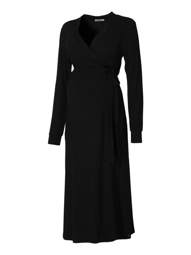 Jurk wrap black 