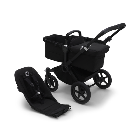 Kinderwagen Donkey5 (mono, basis) black - black (black)