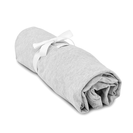 Drap-housse lit Trix essentials gris clair