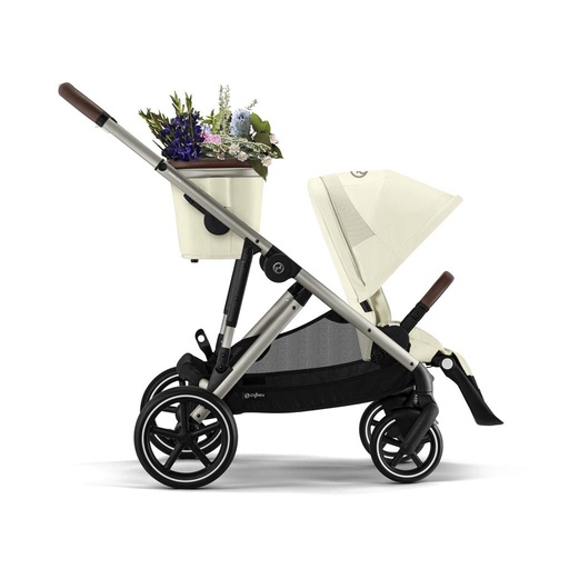 Kinderwagen Gazelle S NEW (taupe frame) seashell beige 