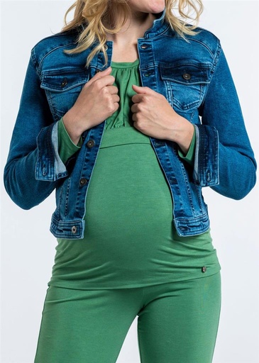 Jacket denim stone wash 