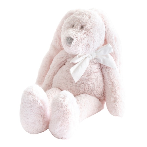 Cuddle rabbit Flore with white bow (25cm) roos 