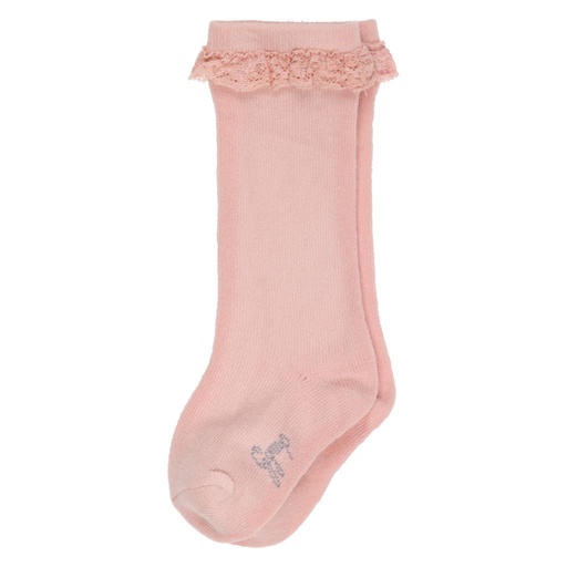 Knee socks oud roze 