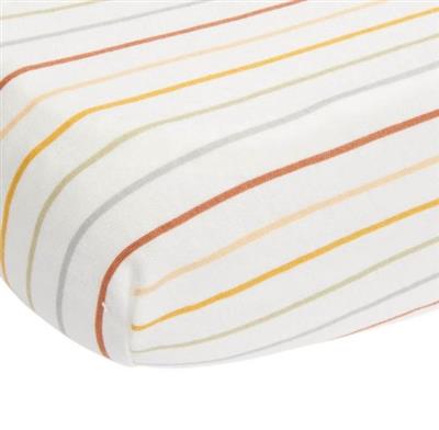 Fitted sheet bed sunny stripes