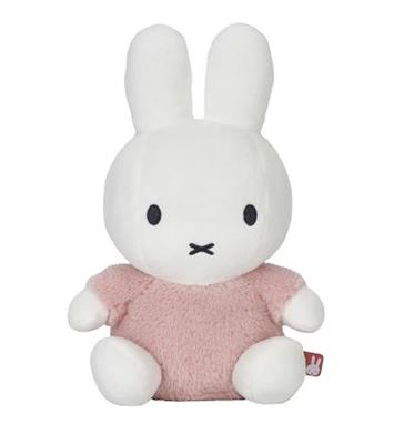 Peluche 25cm Fluffy Miffy pink 