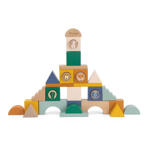Wooden block city  