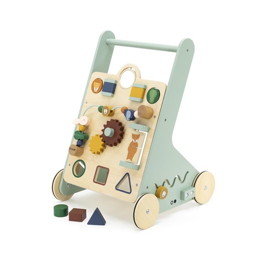 Wooden animals activity push and runner  