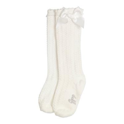 Chaussettes à genoux Kite off white