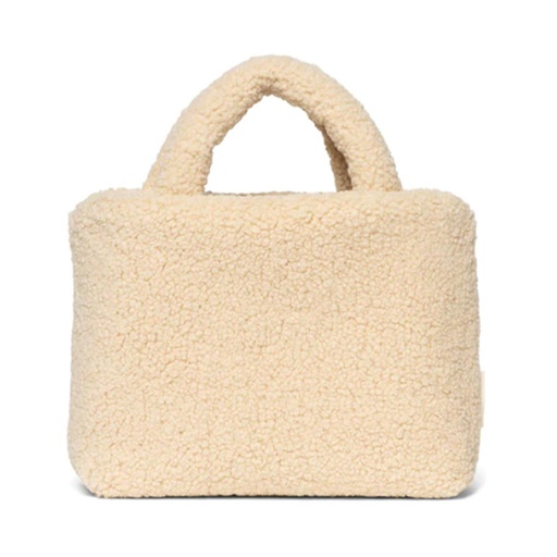Handbag mini chunky teddy ecru 