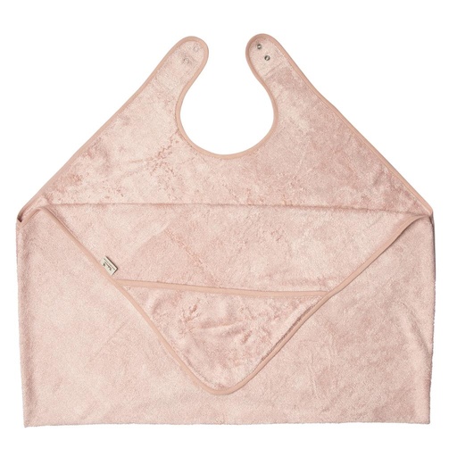 Handdoek cuddle towel misty rose 