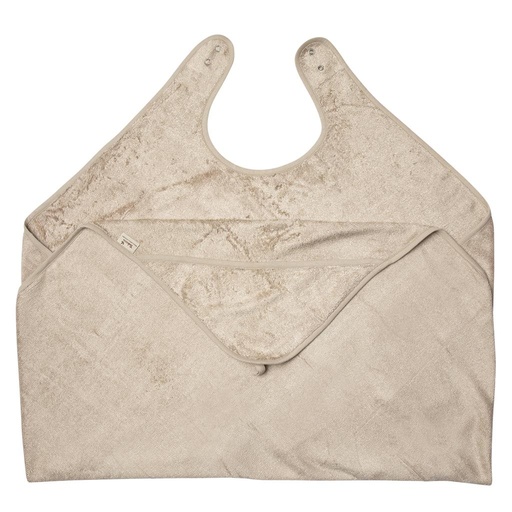 Towel cuddle towel feather grey 