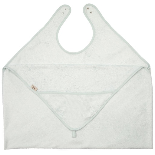 Handdoek cuddle towel riviera blue 