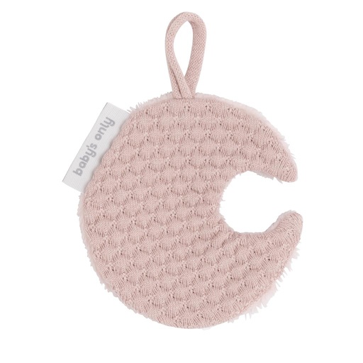 Pacifier cloth moon sky old pink