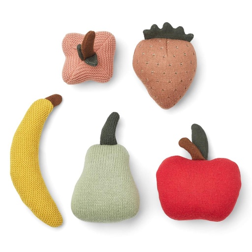 *Ensemble de fruits et légumes (paquet de 5) Lisa fruit multi mix 