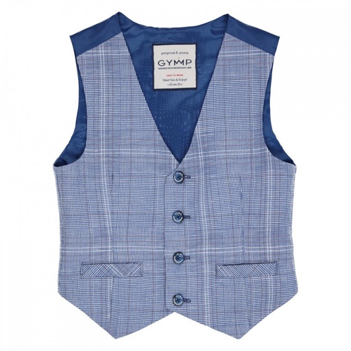 Gilet Enzo blauw